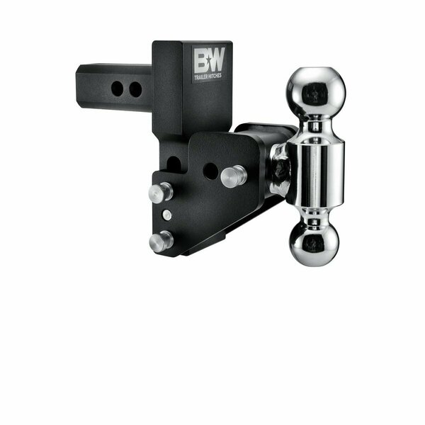 B&W Towing 2 in Model 7 Blk T&S Dual Ball for Multi-Pro Tailgate TS10063BMP